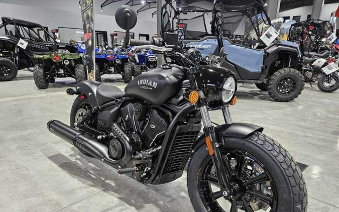 2025 Indian Scout Bobber Limited Black Smoke