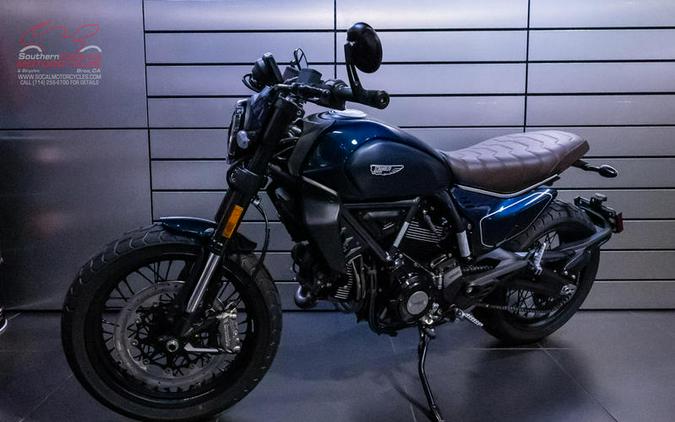 2024 Ducati Scrambler Nightshift (2G) Blue