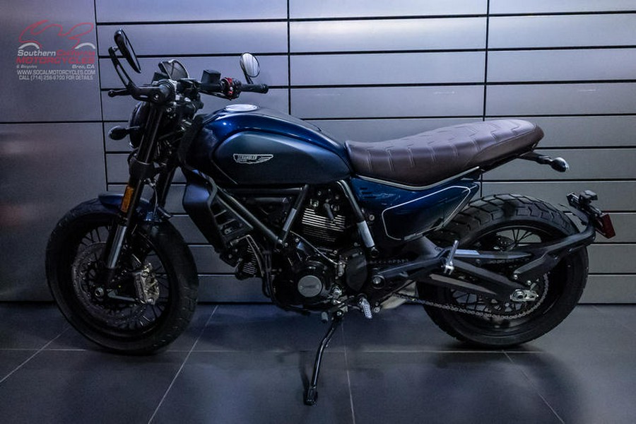 2024 Ducati Scrambler Nightshift (2G) Blue