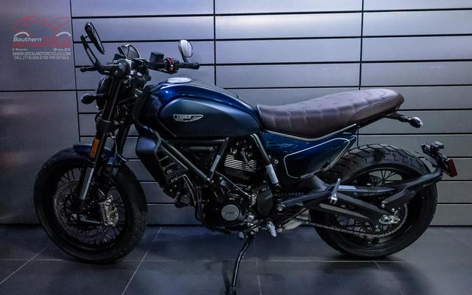 2024 Ducati Scrambler Nightshift (2G) Blue