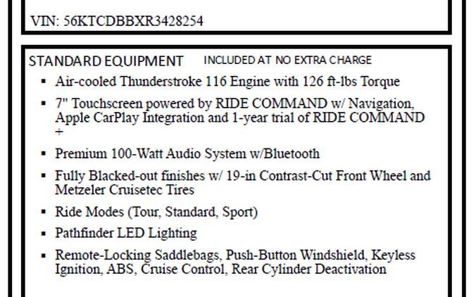 2024 Indian Motorcycle Chieftain® Dark Horse®