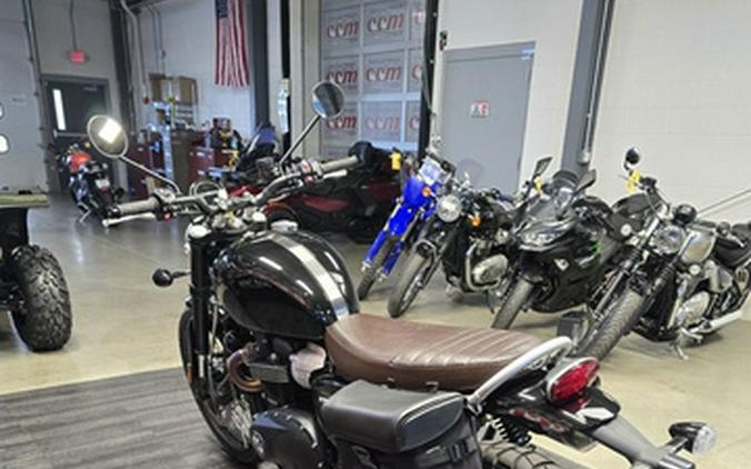 2025 Triumph Scrambler 1200 X Sapphire Black