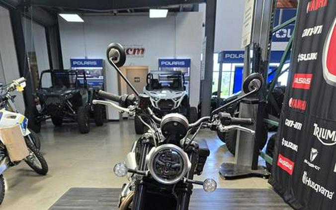 2025 Triumph Scrambler 1200 X Sapphire Black