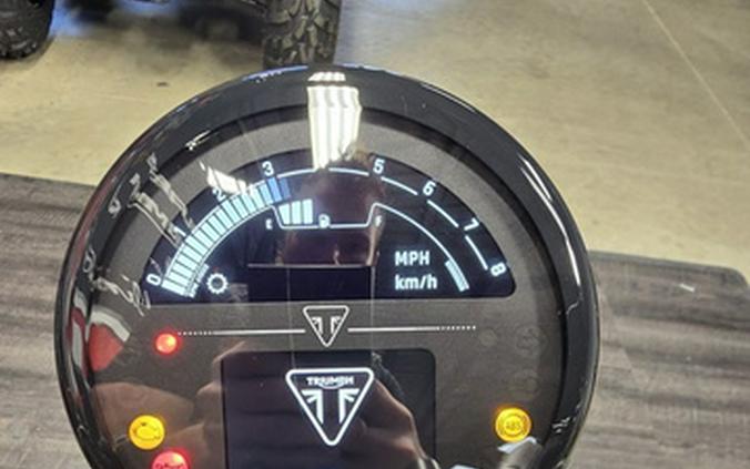 2025 Triumph Scrambler 1200 X Sapphire Black