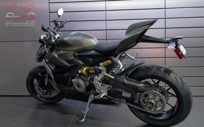 2024 Ducati Streetfighter V2 Storm Green