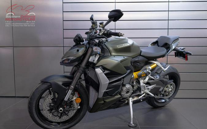 2024 Ducati Streetfighter V2 Storm Green