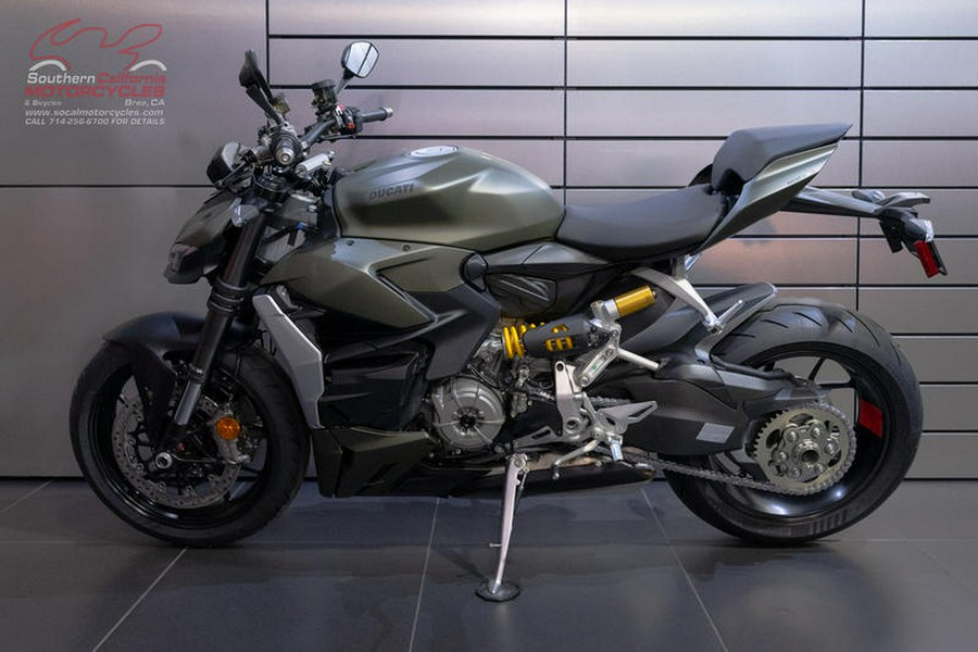 2024 Ducati Streetfighter V2 Storm Green