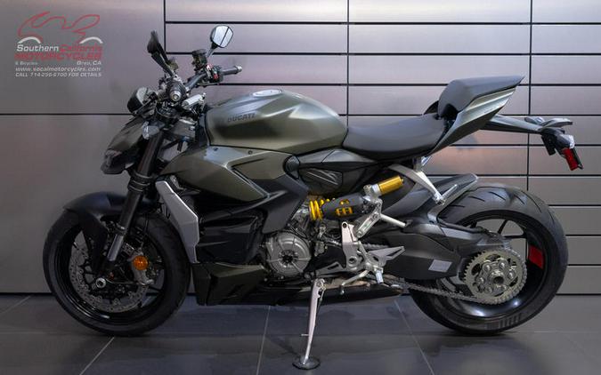 2024 Ducati Streetfighter V2 Storm Green