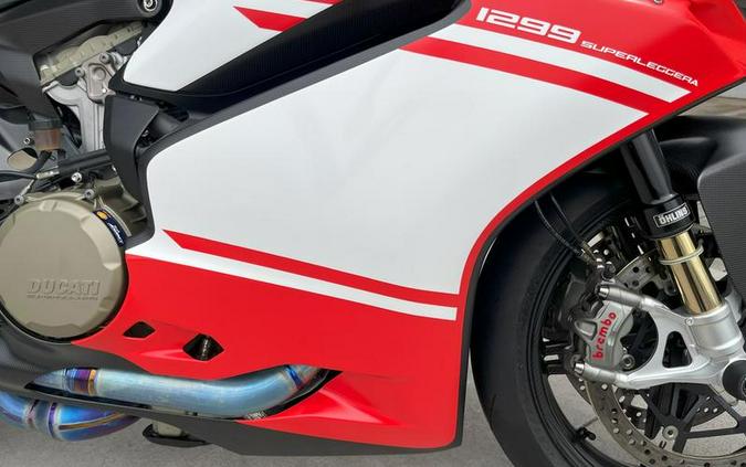 2017 Ducati 1299 Superleggera