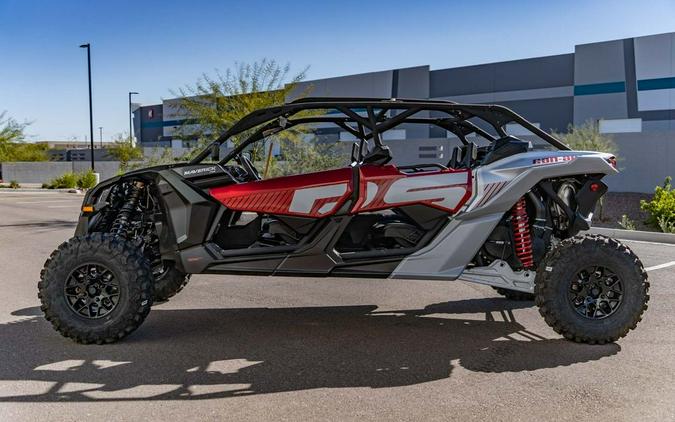 2024 Can-Am® Maverick X3 MAX RS Turbo Fiery Red & Hyper Silver