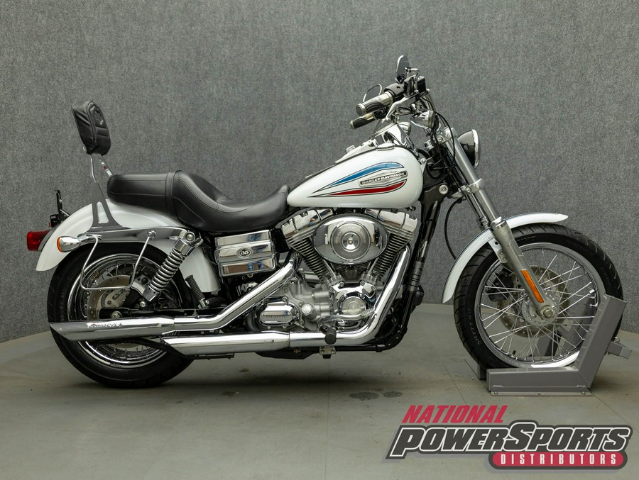 2006 HARLEY DAVIDSON FXD35 DYNA SUPER GLIDE 35TH ANNIVERSARY EDITION