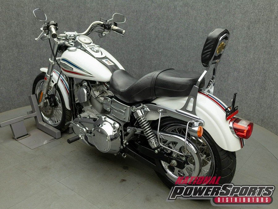 2006 HARLEY DAVIDSON FXD35 DYNA SUPER GLIDE 35TH ANNIVERSARY EDITION