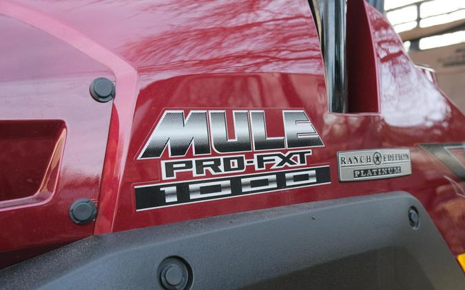 2026 KAWASAKI MULE PROFXT 1000 LE PLATINUM RANCH EDITION