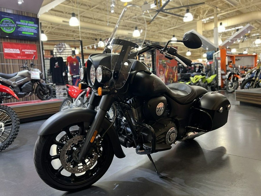 2018 Indian Springfield Dark Horse ABS Thunder Black Smoke