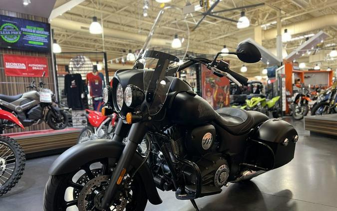 2018 Indian Springfield Dark Horse ABS Thunder Black Smoke