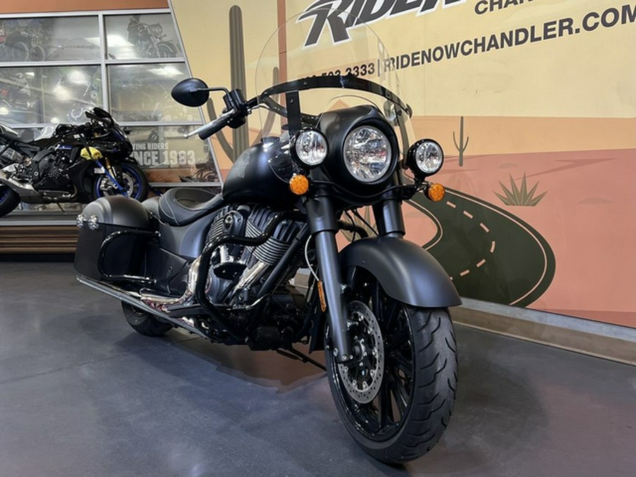 2018 Indian Springfield Dark Horse ABS Thunder Black Smoke