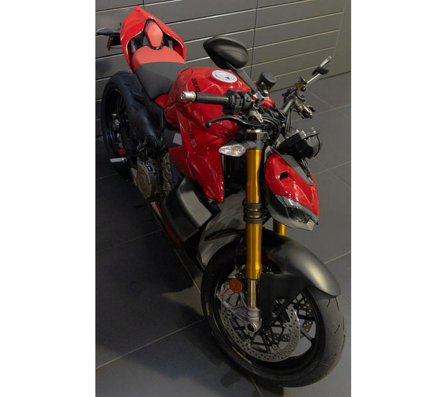 2024 Ducati Streetfighter V4 S Red