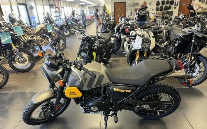 2023 Royal Enfield Scram 411 Graphite Yellow