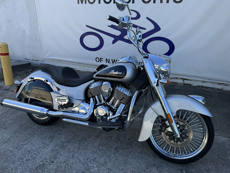 2016 Indian Chief Vintage Star Silver and Thunder Black Classic