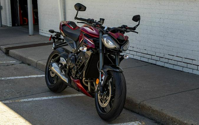 2024 Triumph Street Triple 765 RS Carnival Red