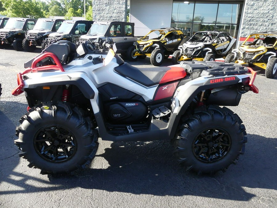 2024 Can-Am® Outlander X mr 1000R Hyper Silver & Legion Red