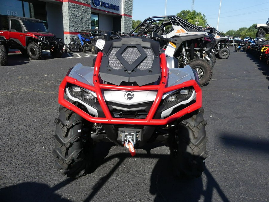 2024 Can-Am® Outlander X mr 1000R Hyper Silver & Legion Red