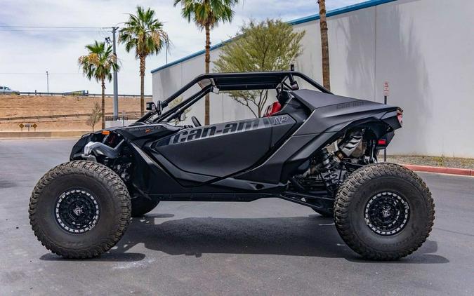 2024 Can-Am® Maverick R X RS with Smart-Shox Triple Black