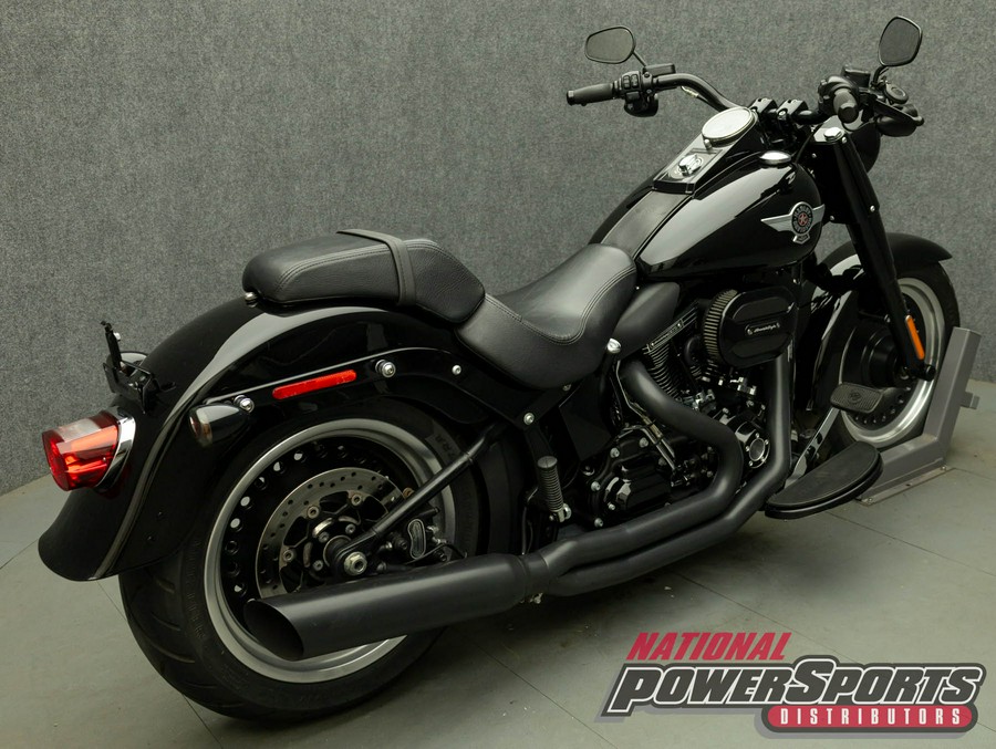 2016 HARLEY DAVIDSON FLSTFBS FAT BOY S W/ABS