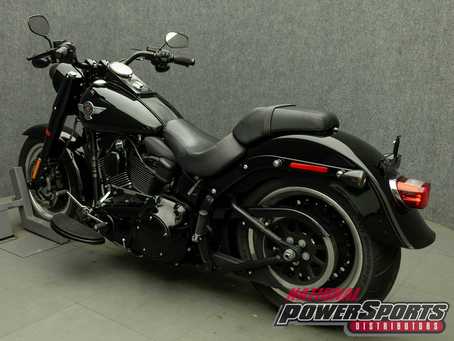 2016 HARLEY DAVIDSON FLSTFBS FAT BOY S W/ABS