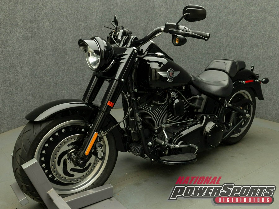 2016 HARLEY DAVIDSON FLSTFBS FAT BOY S W/ABS