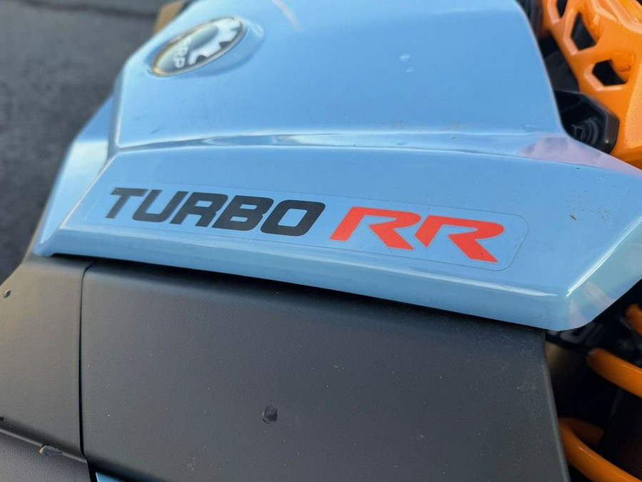 2026 Can-Am® Maverick X3 DS Turbo RR Scandi Blue & Orange Crush