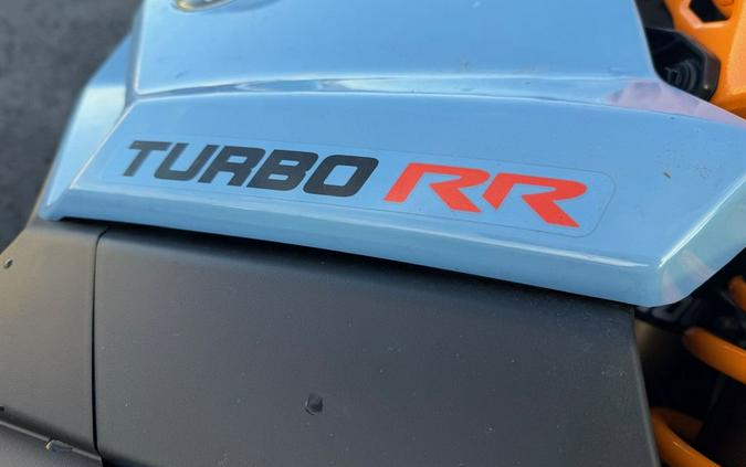 2026 Can-Am® Maverick X3 DS Turbo RR Scandi Blue & Orange Crush