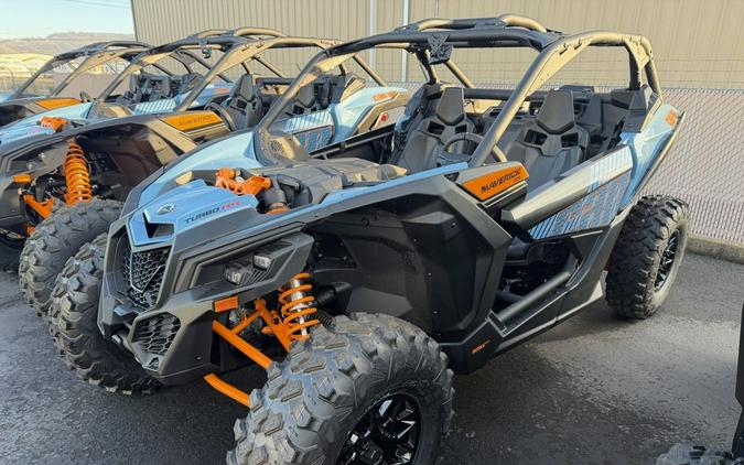 2026 Can-Am® Maverick X3 DS Turbo RR Scandi Blue & Orange Crush