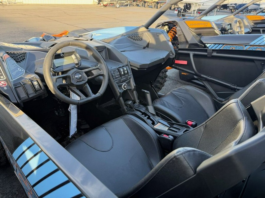 2026 Can-Am® Maverick X3 DS Turbo RR Scandi Blue & Orange Crush