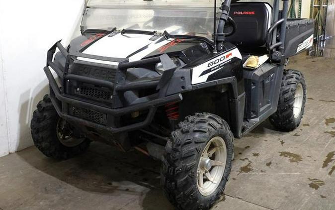 2012 Polaris® Ranger® XP® 800 EPS Black/White Lightning LE
