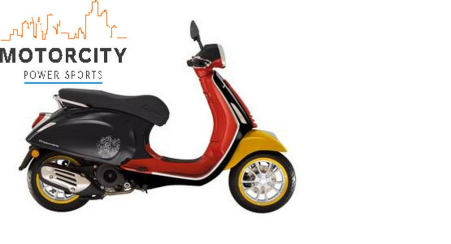 2023 Vespa Primavera 50 Disney Mickey Mouse Edition