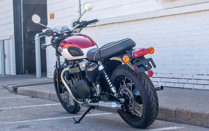 2024 Triumph Bonneville T100 Carnival Red/Fusion White