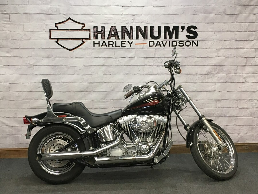 2005 Harley-Davidson Softail Standard Black FXSTI