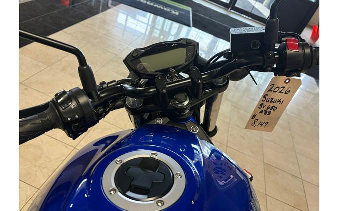 2026 Suzuki SV 650 ABS