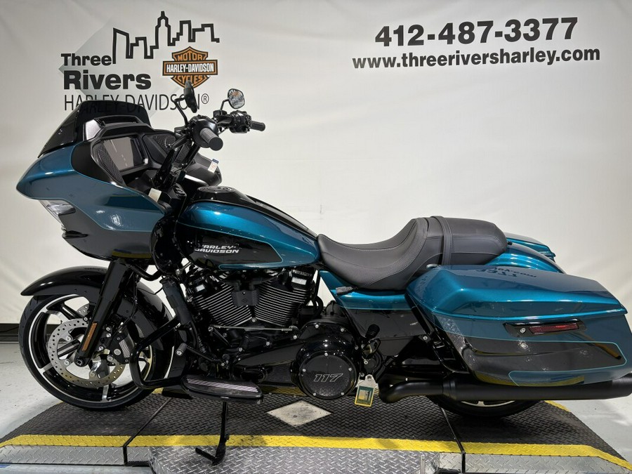 2026 Harley-Davidson® Road Glide® Teal Thunder / Vivid Black - Black