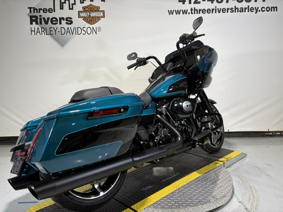 2026 Harley-Davidson® Road Glide® Teal Thunder / Vivid Black - Black