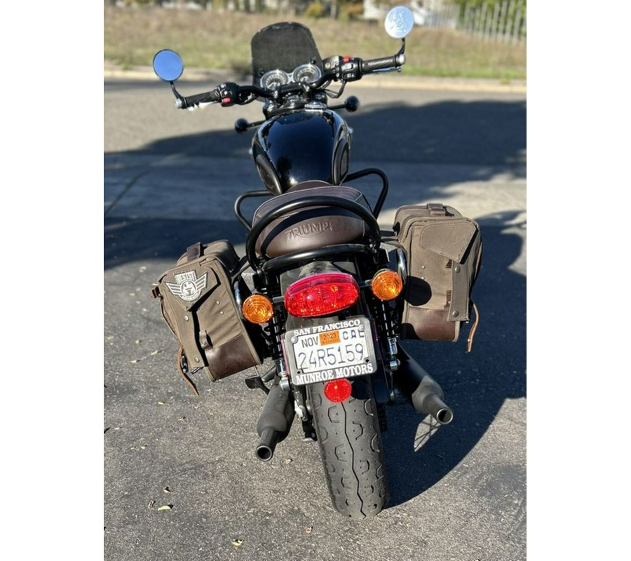 2019 Triumph Bonneville T120 Black Jet Black