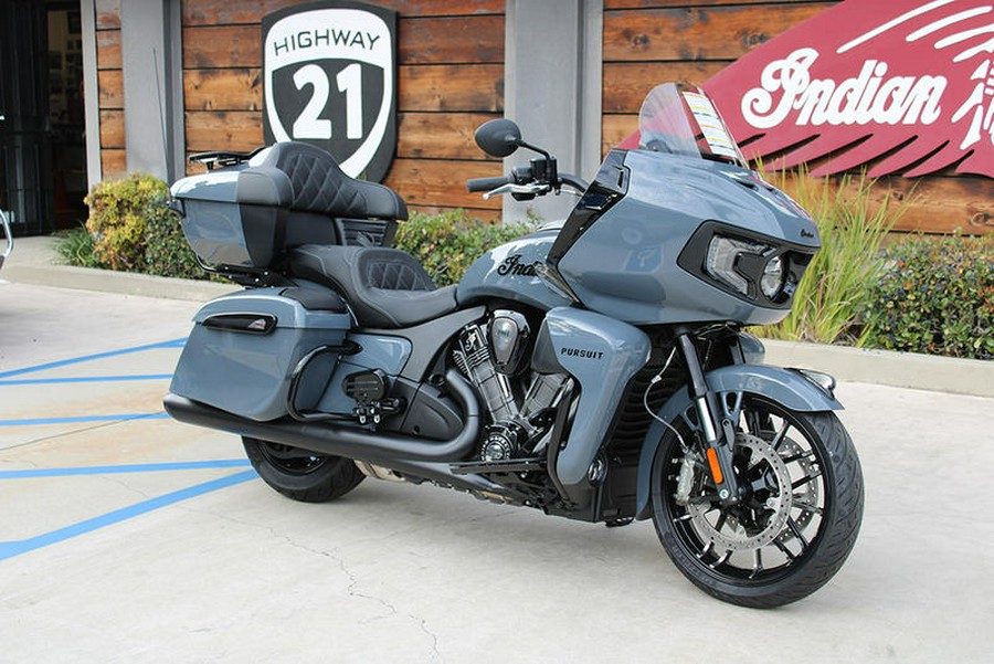 2024 Indian Motorcycle® Pursuit® Dark Horse® with PowerBand Audio Package Stealth Gray