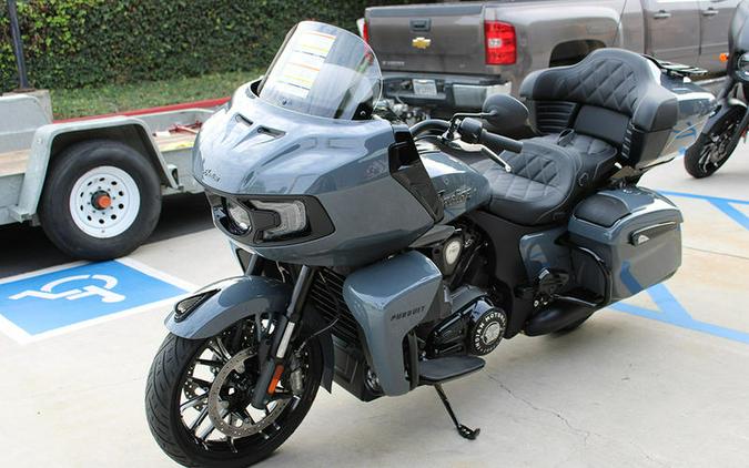 2024 Indian Motorcycle® Pursuit® Dark Horse® with PowerBand Audio Package Stealth Gray