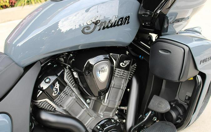 2024 Indian Motorcycle® Pursuit® Dark Horse® with PowerBand Audio Package Stealth Gray