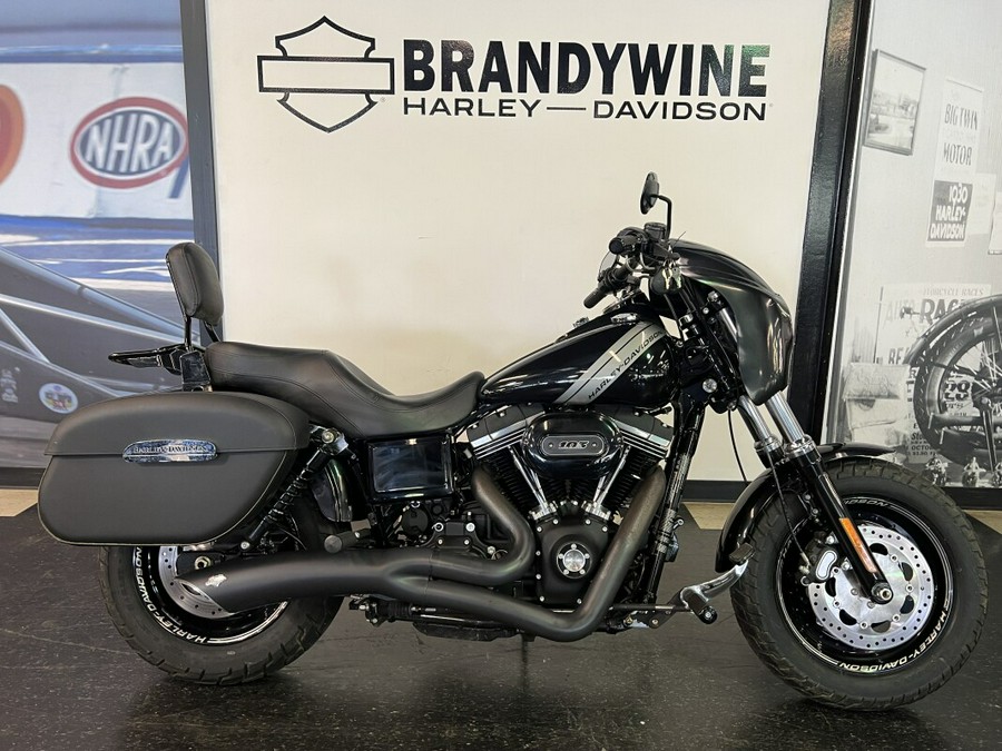 2016 Harley-Davidson Fat Bob Vivid Black FXDF