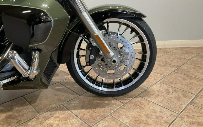 2026 Harley-Davidson® Street Glide 3 Limited Olive Steel Metallic / Vivid Black Chrome Trim FLHLT