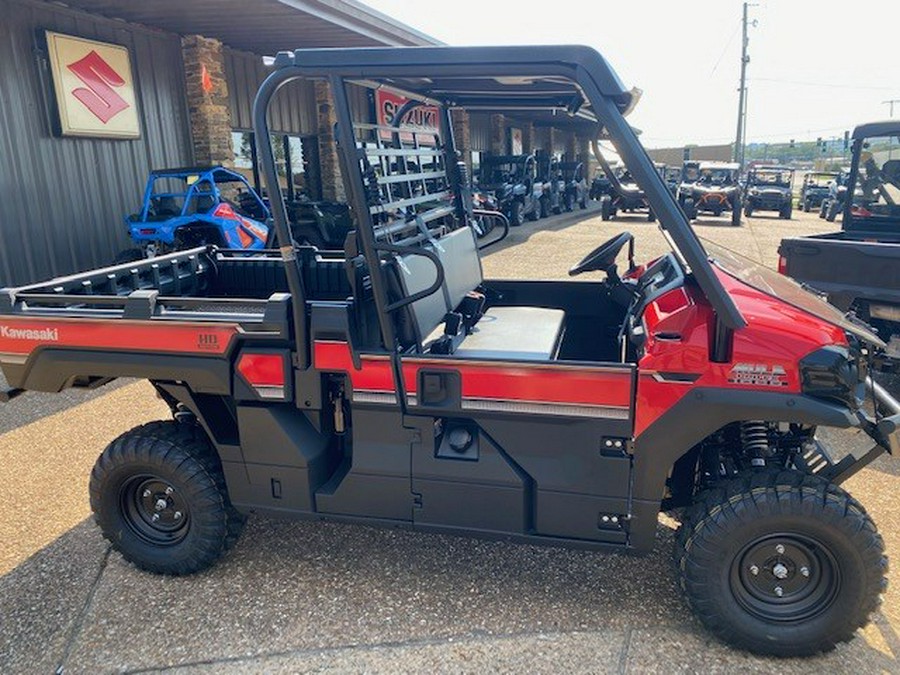 2024 Kawasaki Mule™ PRO-FX 1000 HD FIRECRACKER RED WITH ARMOR TECH GLASS WINDSHIELD