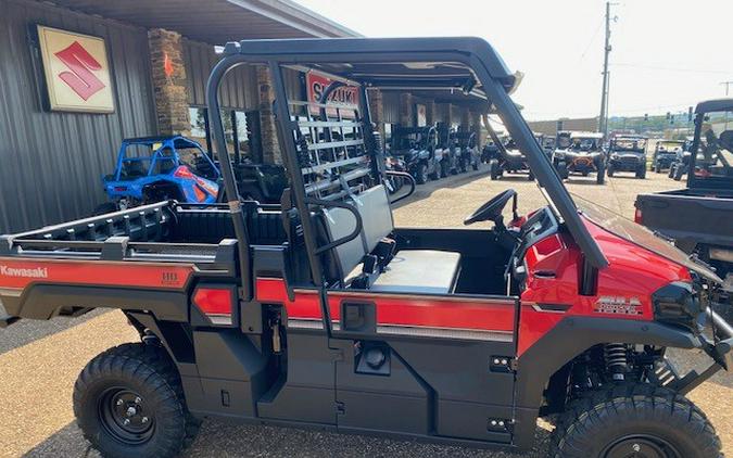 2024 Kawasaki Mule™ PRO-FX 1000 HD FIRECRACKER RED WITH ARMOR TECH GLASS WINDSHIELD