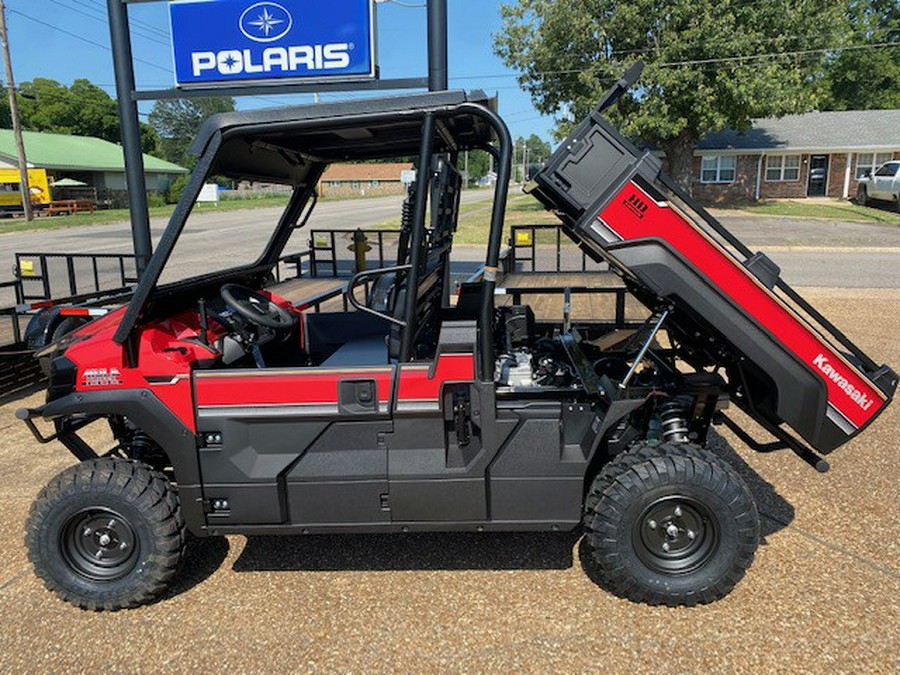 2024 Kawasaki Mule™ PRO-FX 1000 HD FIRECRACKER RED WITH ARMOR TECH GLASS WINDSHIELD